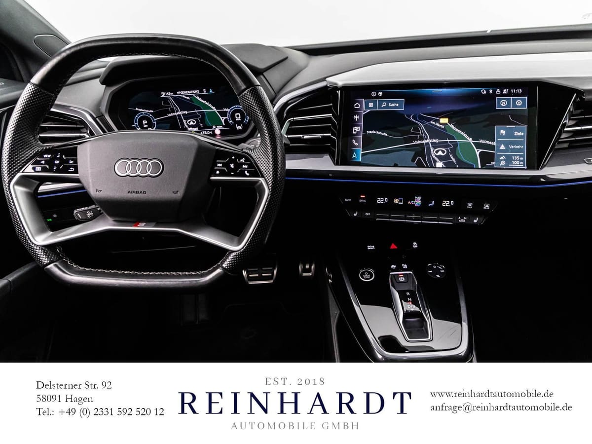 Audi Q4 E-TRON SPORTBACK 45 2x S LINE BLACK ACC/PANO foto 20