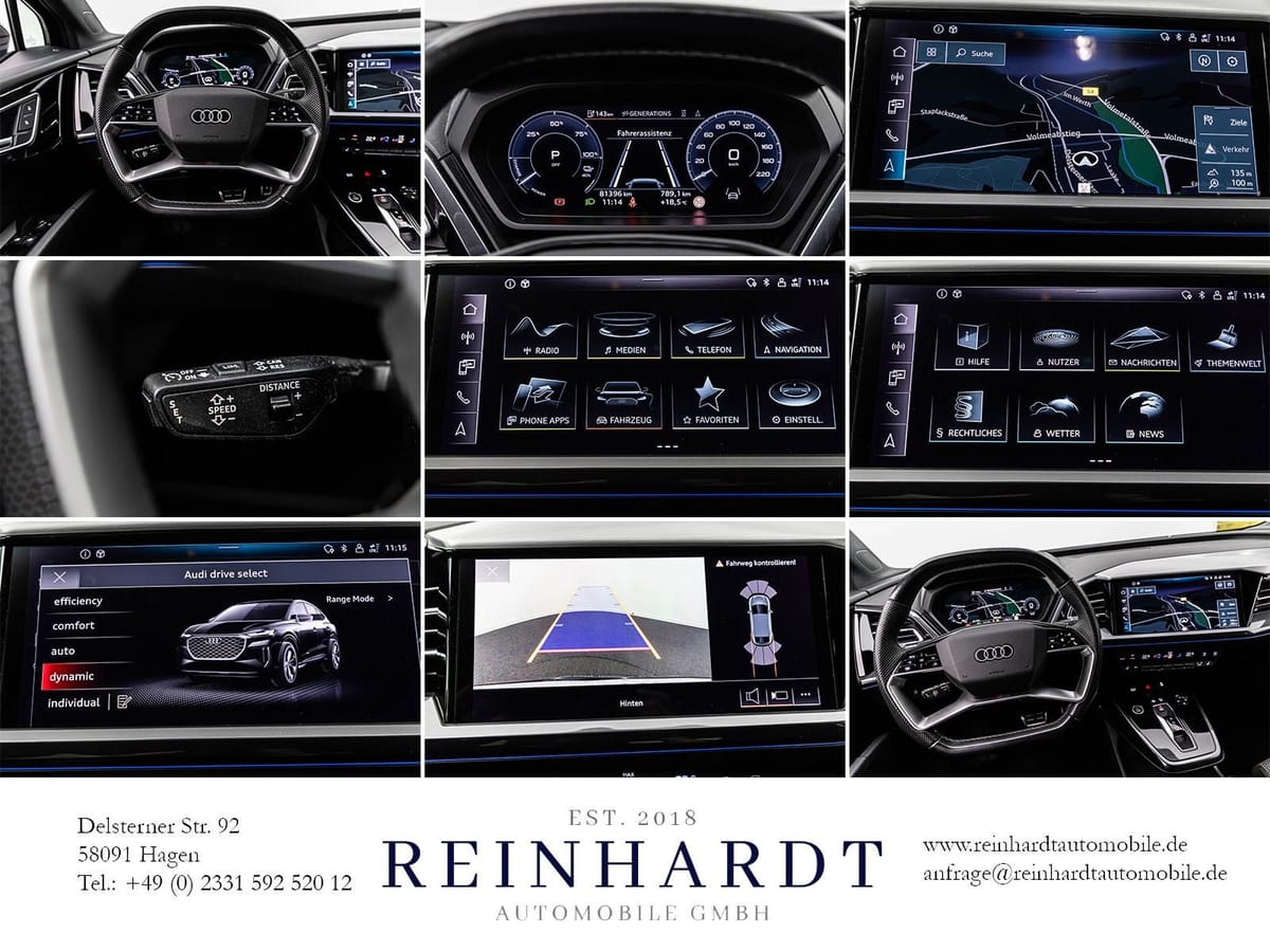Audi Q4 E-TRON SPORTBACK 45 2x S LINE BLACK ACC/PANO foto 23
