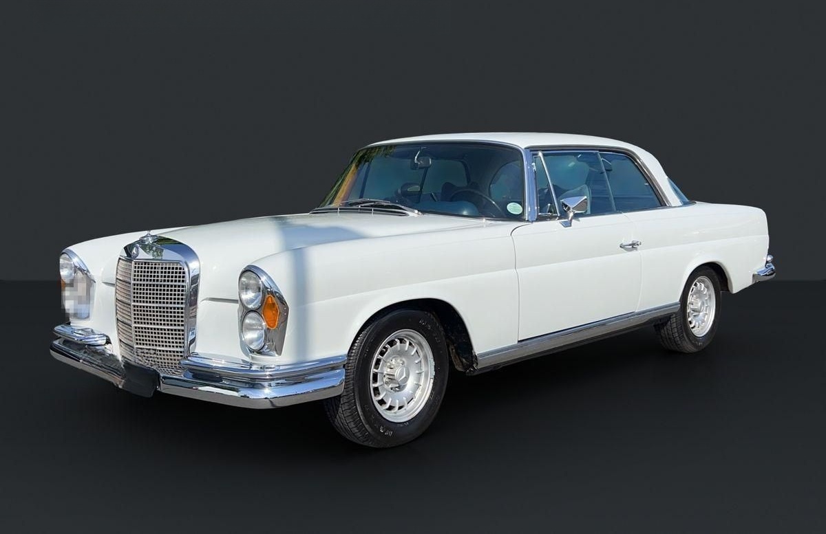 Mercedes-Benz 280 SEC Coupe-seltene Farbe*Blaues Velour* foto 3