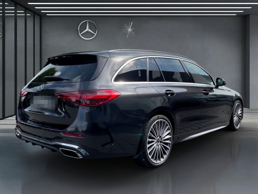 Mercedes-Benz C 220 d T AMG Pano SpurW S-Sitz PDC elSitz Navi foto 15