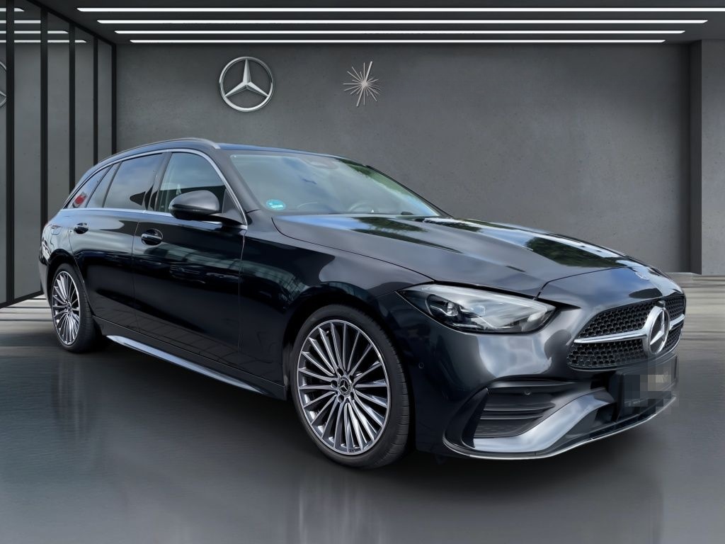 Mercedes-Benz C 220 d T AMG Pano SpurW S-Sitz PDC elSitz Navi foto 18