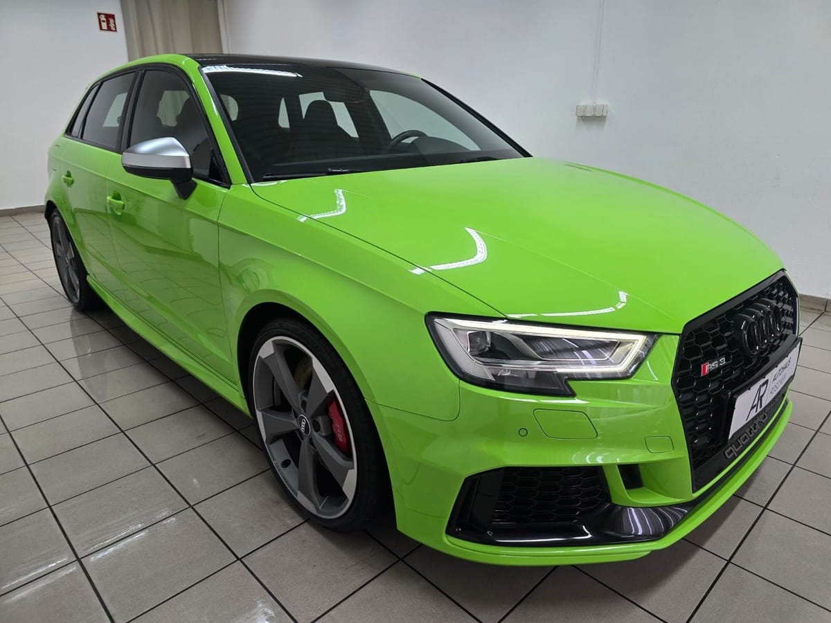 Audi RS3 Sportback 2.5 TFSI qu. Lizard Green RS Desi foto 4