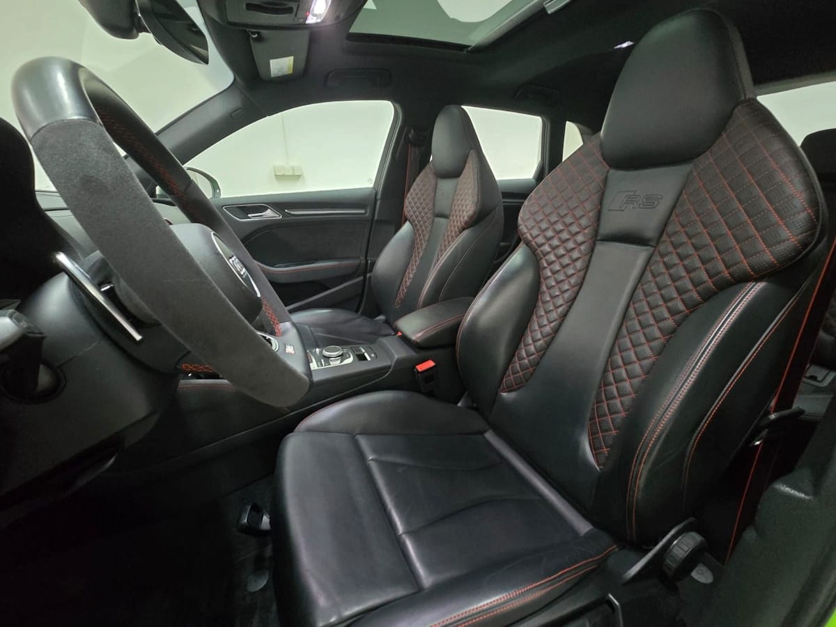 Audi RS3 Sportback 2.5 TFSI qu. Lizard Green RS Desi foto 7