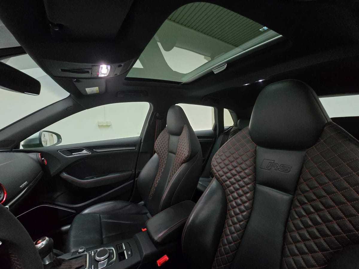 Audi RS3 Sportback 2.5 TFSI qu. Lizard Green RS Desi foto 8