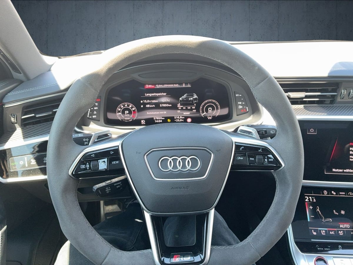 Audi RS 6 Avant Vmax305 PANO Stdhzg 22 HUD Laser AHK foto 11