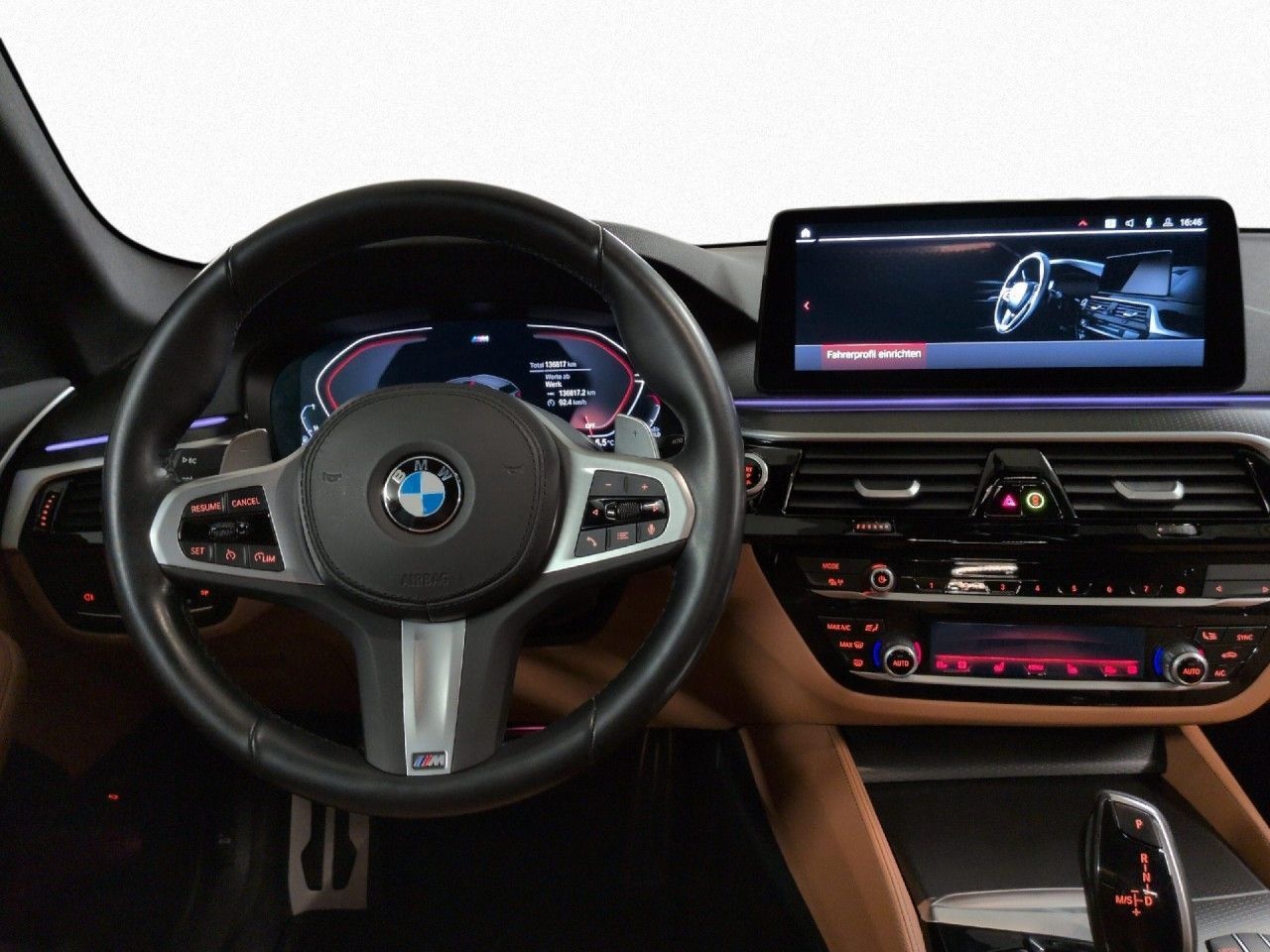 BMW 520d M-Sport,LivePro,Shzg,SpoSi,ParkAss,4-Zonen foto 14