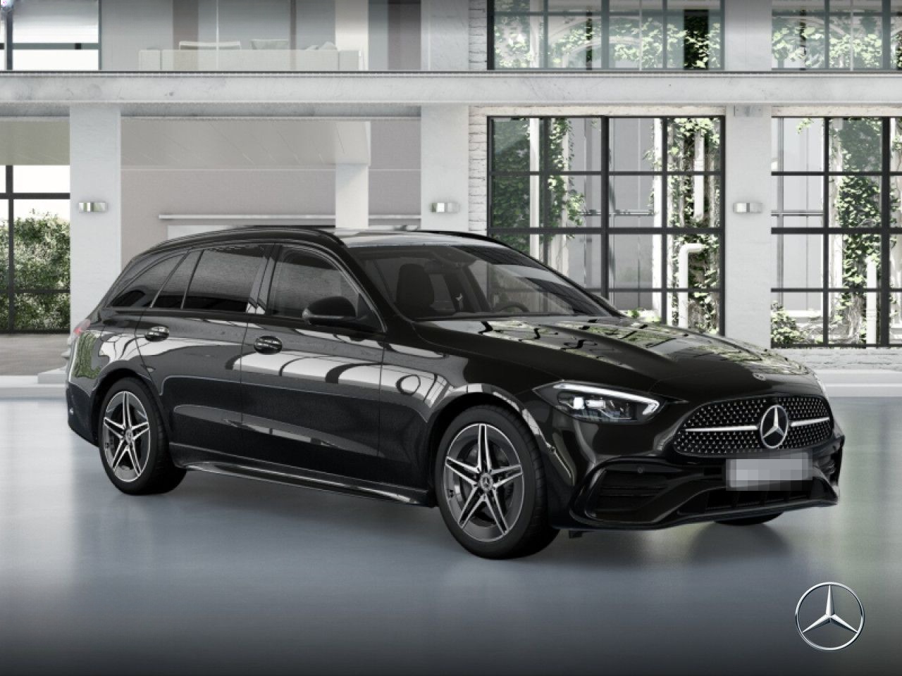 Mercedes-Benz C 200 T AMG+NIGHT+PANO+360+LED+TOTW+KEYLESS+9G foto 17