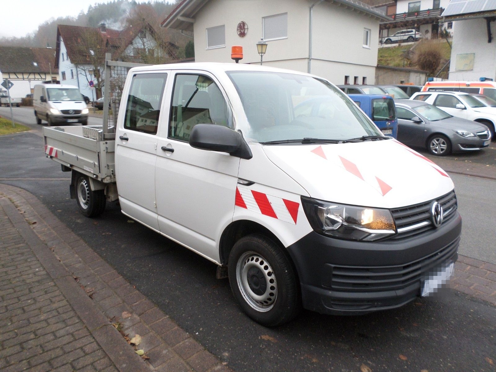 Volkswagen T6 Transporter Pritsche DOKA lang Klima STHZ AHK foto 2