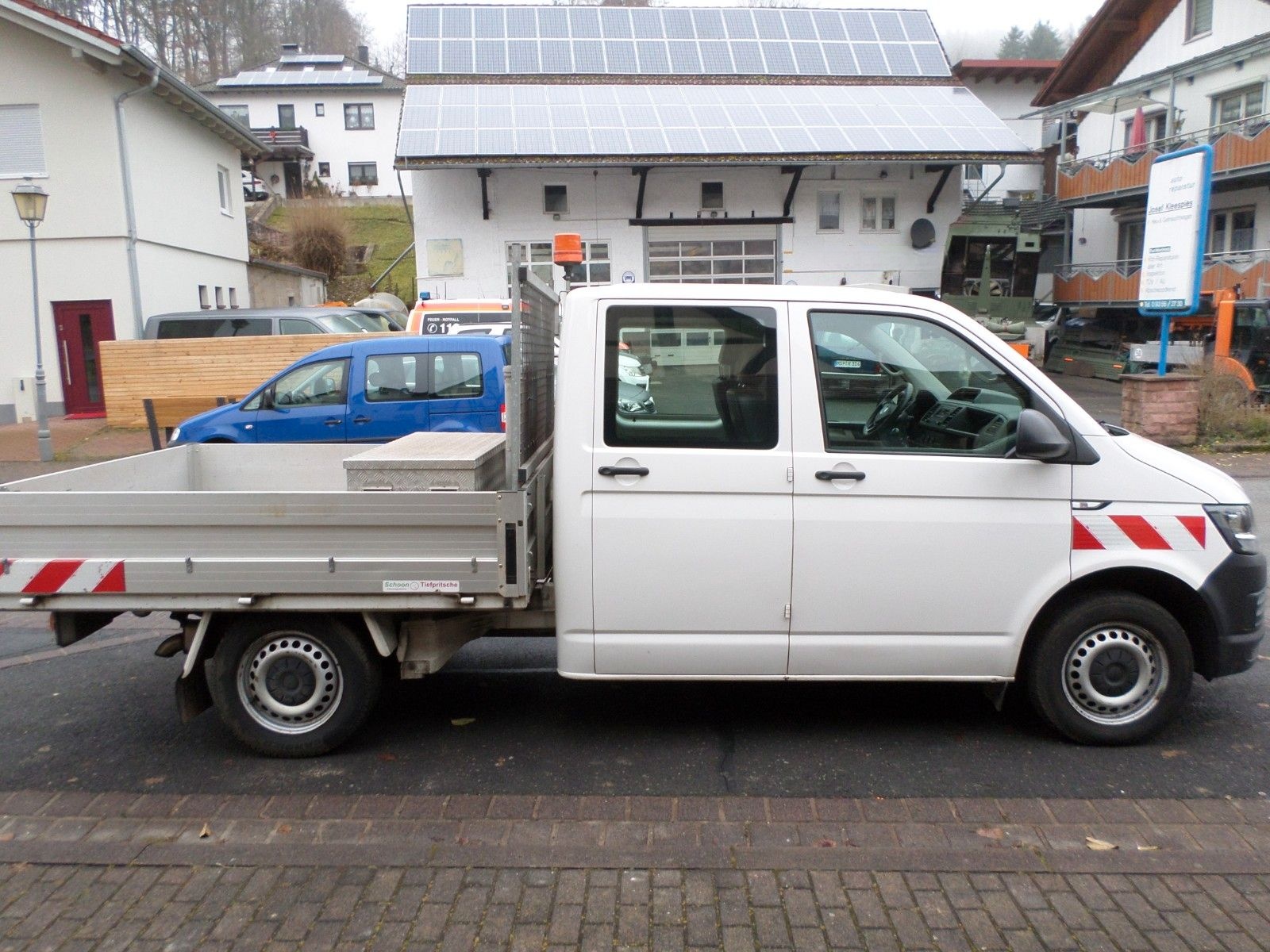 Volkswagen T6 Transporter Pritsche DOKA lang Klima STHZ AHK foto 8