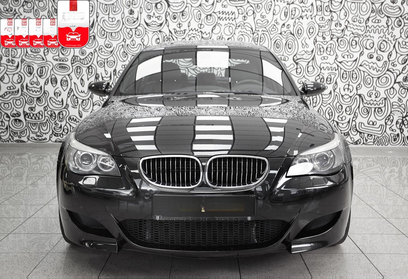 BMW M5 Limo GLASDACH*TRAUM*SAMMLER*ORIGINAL*DEUTSCH* foto 3