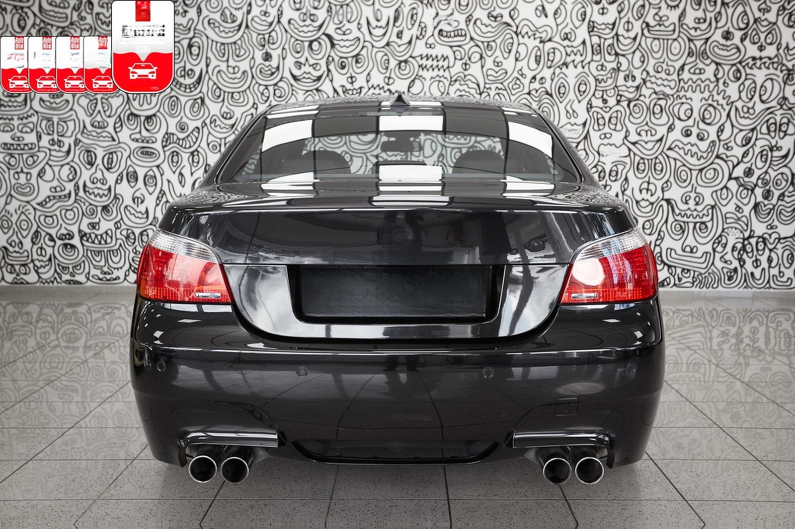 BMW M5 Limo GLASDACH*TRAUM*SAMMLER*ORIGINAL*DEUTSCH* foto 7