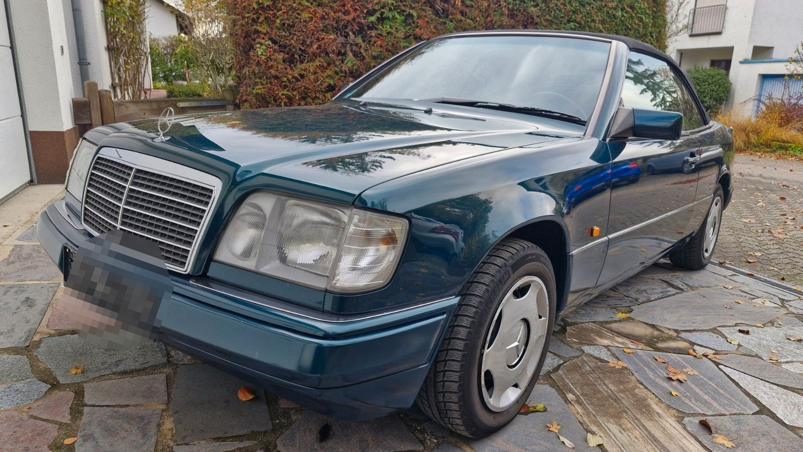 Mercedes-Benz E 200 Cabrio A124, Oldtimer H- Kennzeichen foto 4