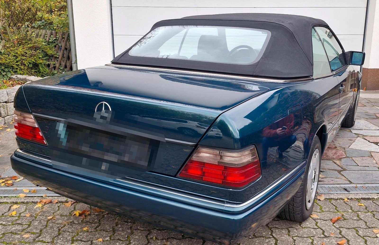 Mercedes-Benz E 200 Cabrio A124, Oldtimer H- Kennzeichen foto 6