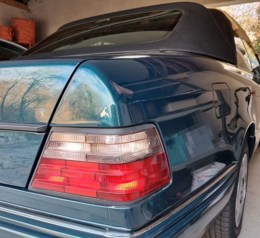 Mercedes-Benz E 200 Cabrio A124, Oldtimer H- Kennzeichen foto 9