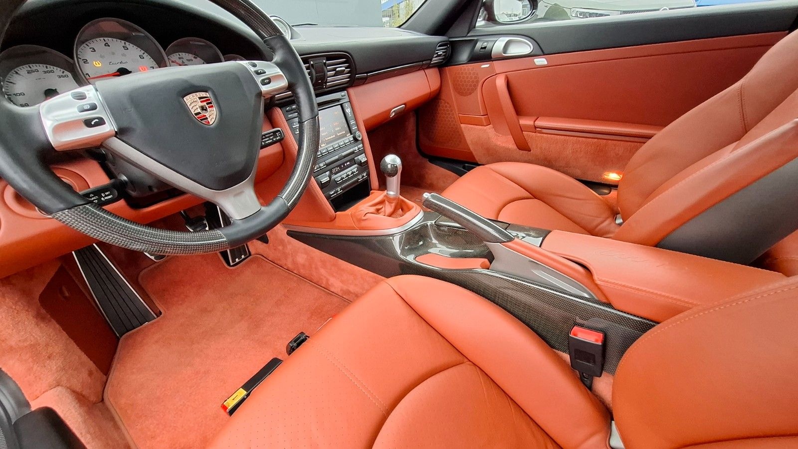 Porsche 911 Turbo 997 Coupe SCHALTER LEDER SD foto 13