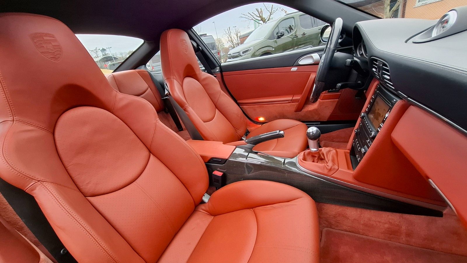 Porsche 911 Turbo 997 Coupe SCHALTER LEDER SD foto 25