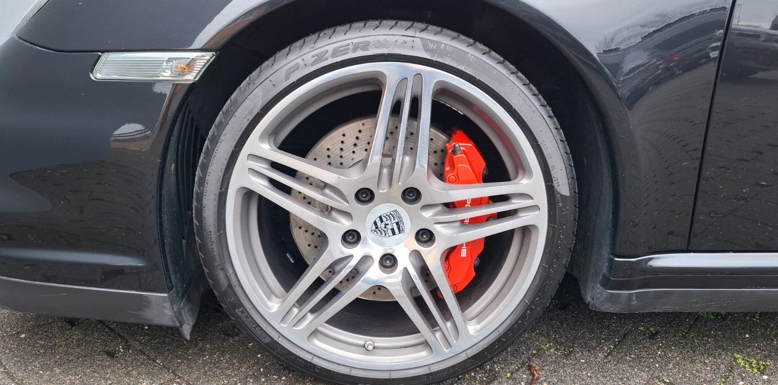 Porsche 911 Turbo 997 Coupe SCHALTER LEDER SD foto 10