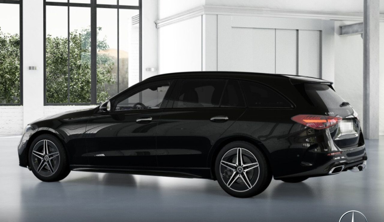 Mercedes-Benz C 200 T AMG+NIGHT+PANO+360+AHK+TOTW+KEYLESS+9G foto 14