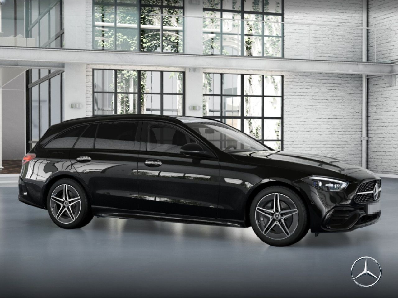 Mercedes-Benz C 200 T AMG+NIGHT+PANO+360+AHK+TOTW+KEYLESS+9G foto 15