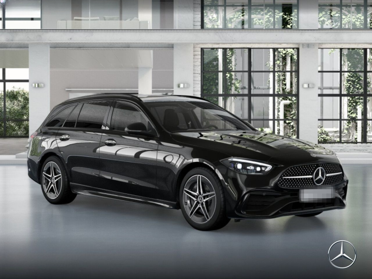 Mercedes-Benz C 200 T AMG+NIGHT+PANO+360+AHK+TOTW+KEYLESS+9G foto 17