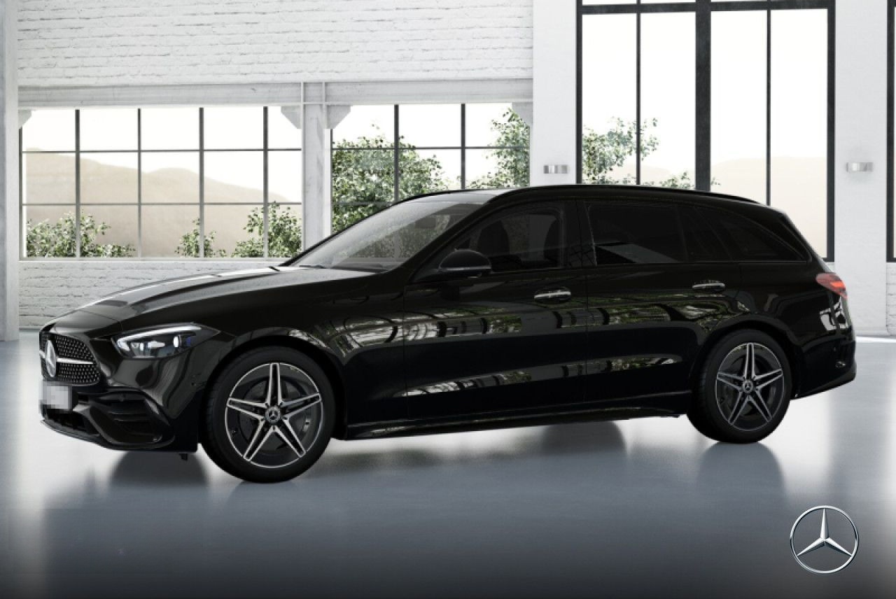 Mercedes-Benz C 200 T AMG+NIGHT+PANO+360+AHK+TOTW+KEYLESS+9G foto 3