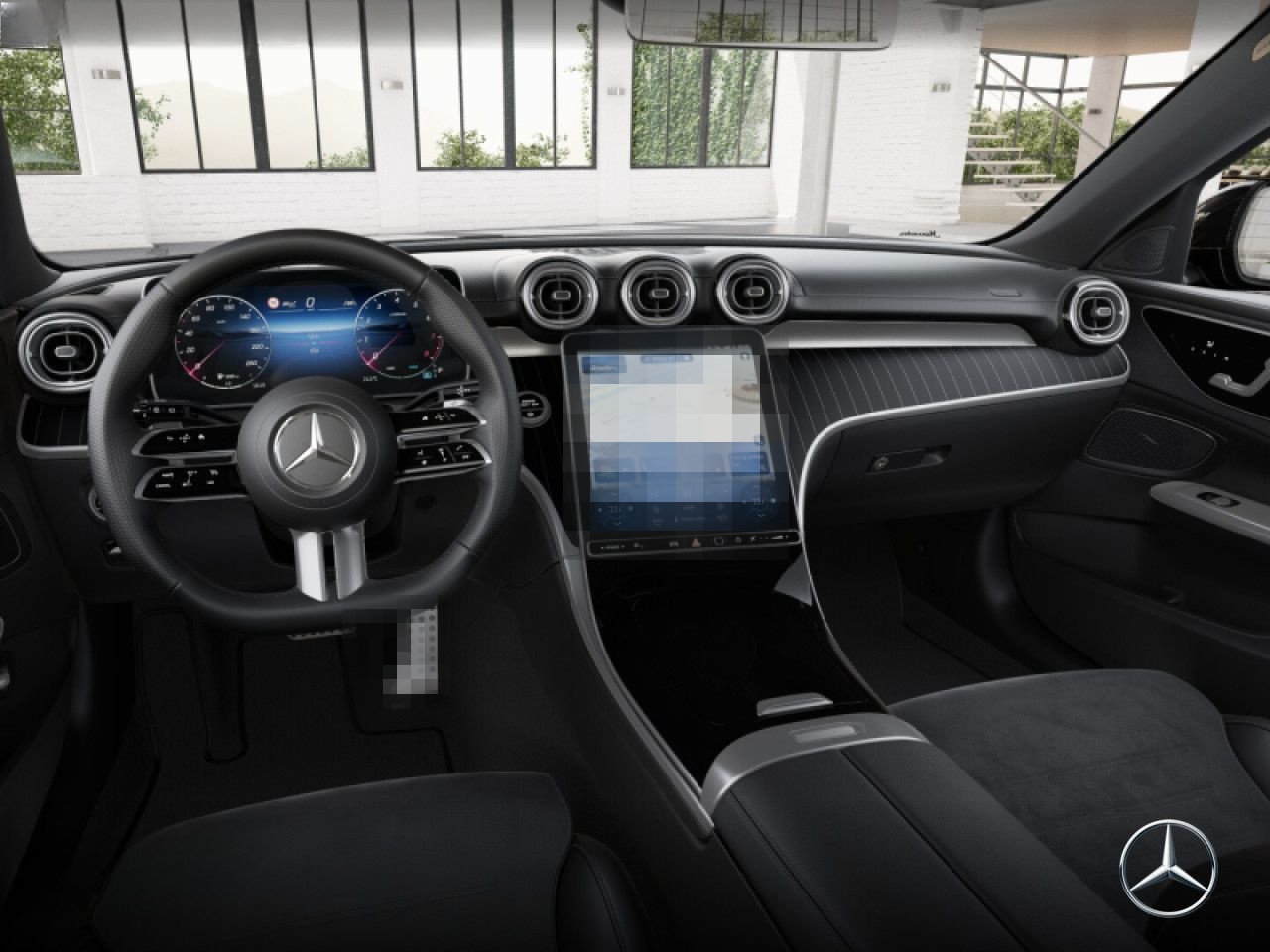 Mercedes-Benz C 200 T AMG+NIGHT+PANO+360+AHK+TOTW+KEYLESS+9G foto 9
