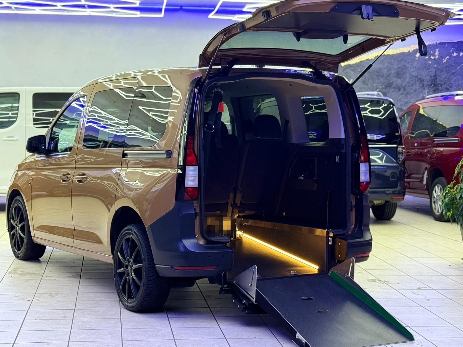 Volkswagen Caddy V Behindertengerecht-Rampe foto 13