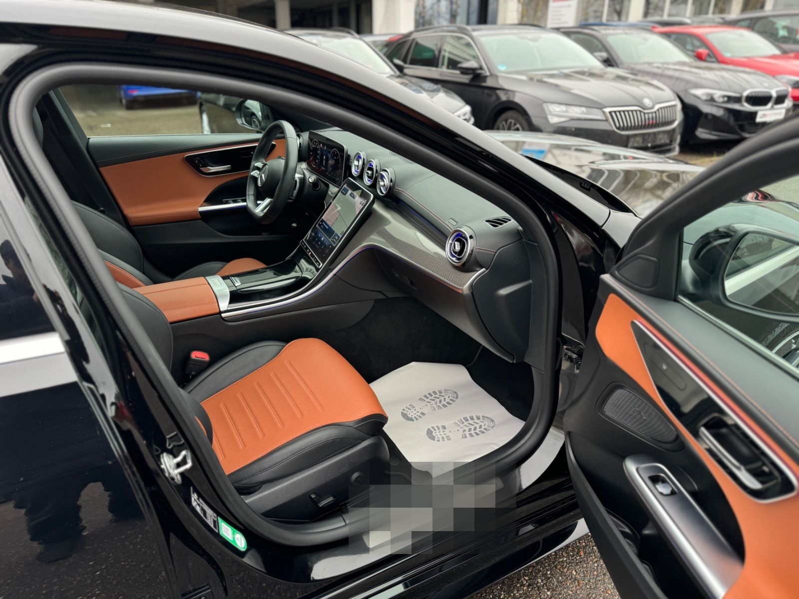 Mercedes-Benz C 200 d Lim. AMG-Line Navi LED Kamera Leder 1.H foto 12