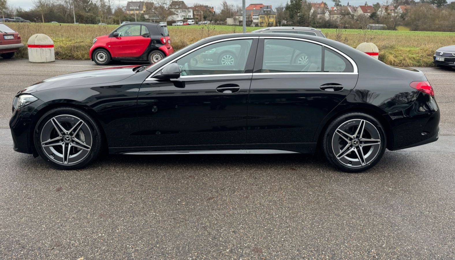 Mercedes-Benz C 200 d Lim. AMG-Line Navi LED Kamera Leder 1.H foto 3