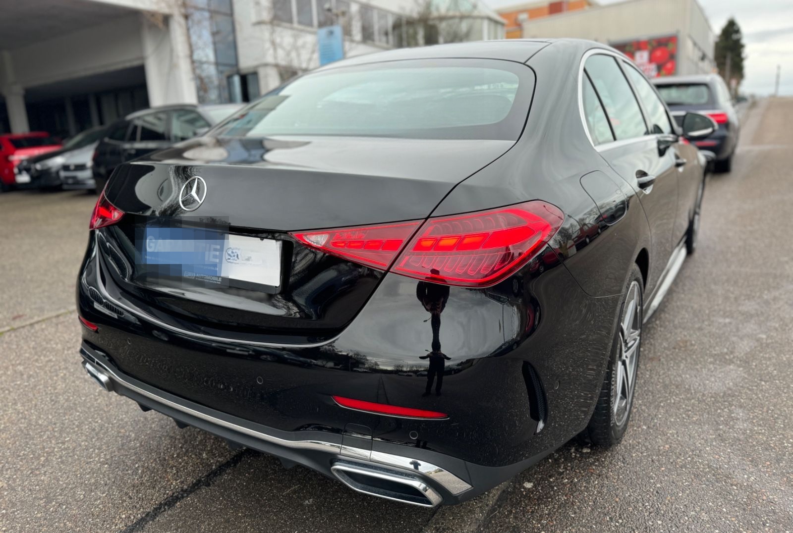 Mercedes-Benz C 200 d Lim. AMG-Line Navi LED Kamera Leder 1.H foto 6