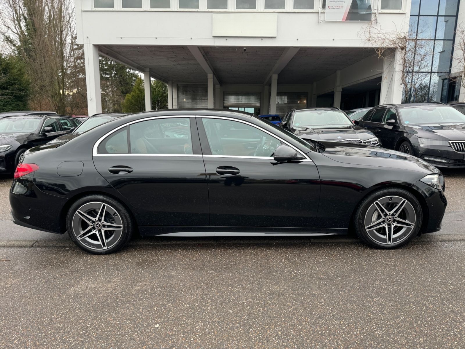 Mercedes-Benz C 200 d Lim. AMG-Line Navi LED Kamera Leder 1.H foto 7