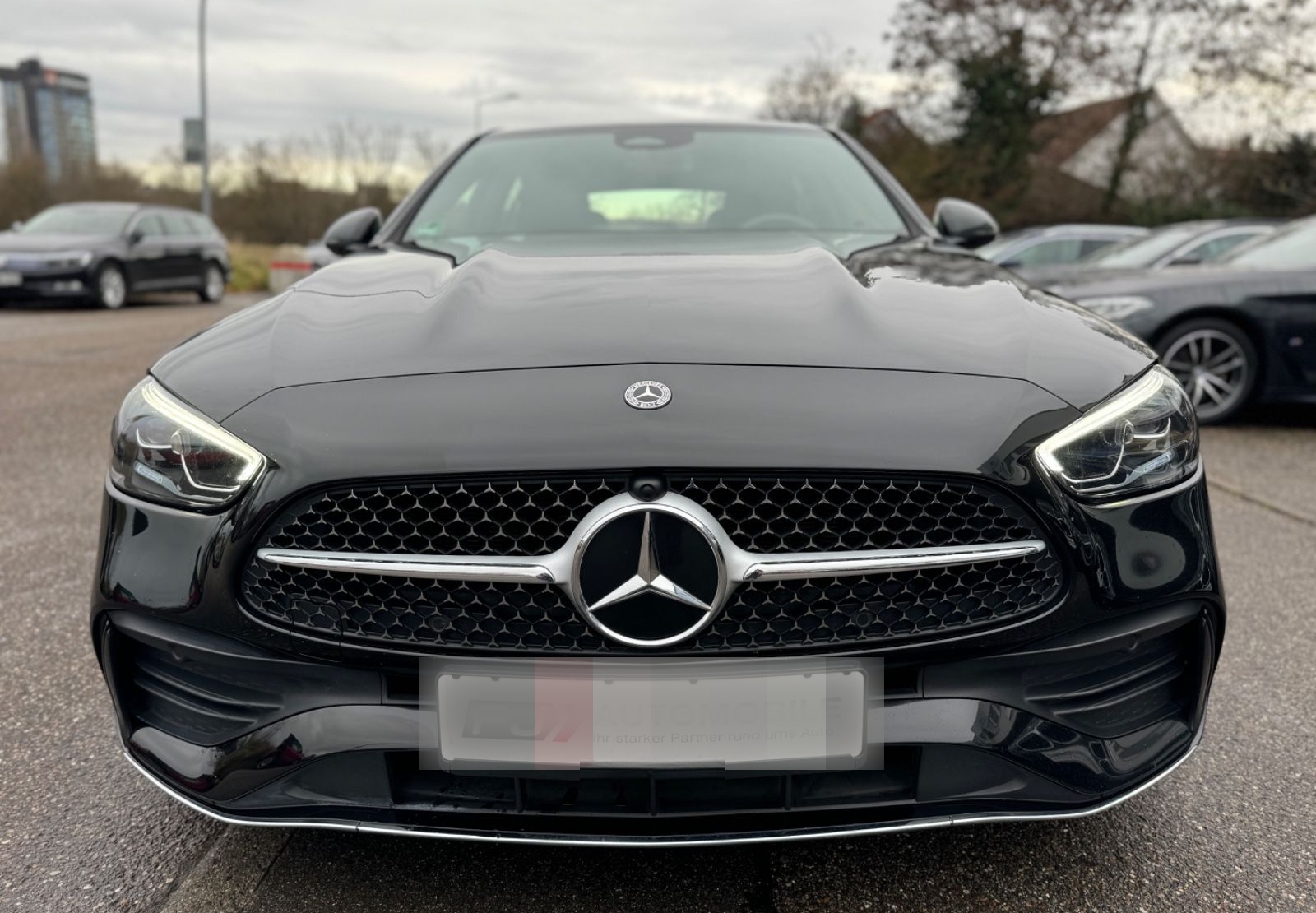 Mercedes-Benz C 200 d Lim. AMG-Line Navi LED Kamera Leder 1.H foto 9