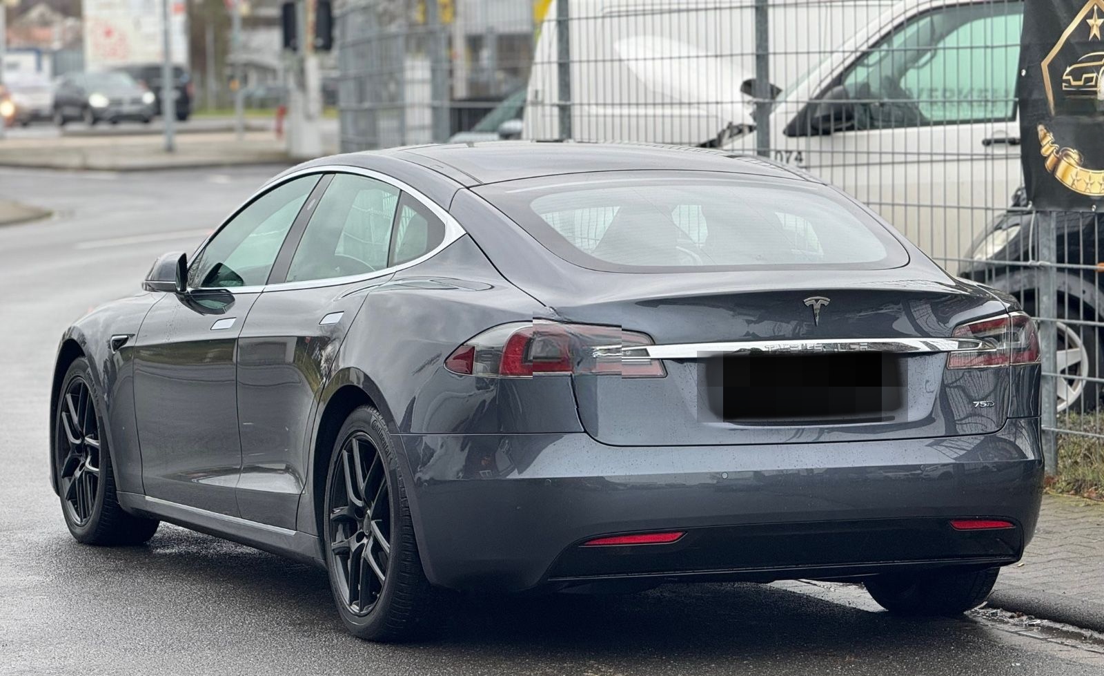 Tesla Model S Dual 8-Fach Bereift foto 3