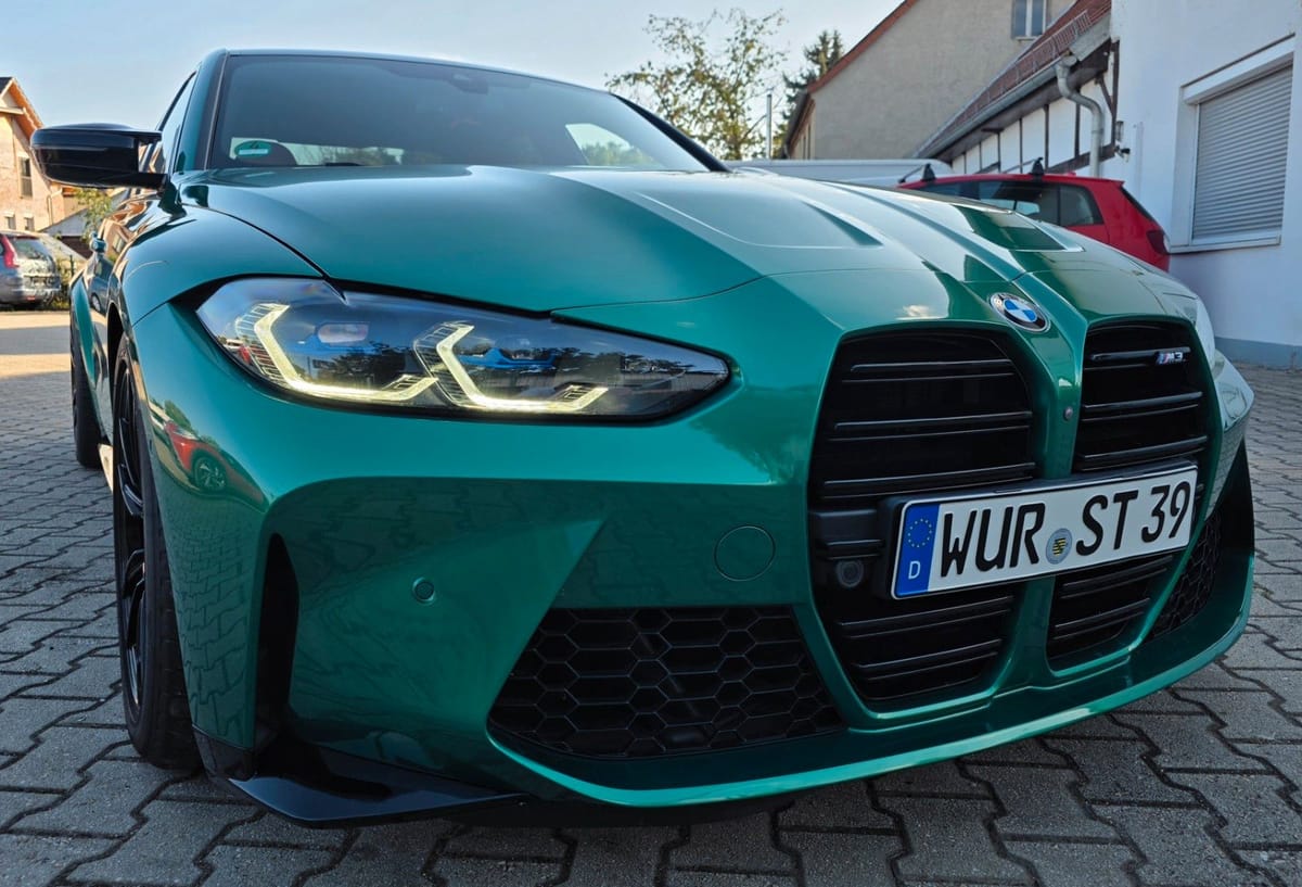 BMW M3 Limousine Schaltgetriebe Laserlicht Carbon foto 4