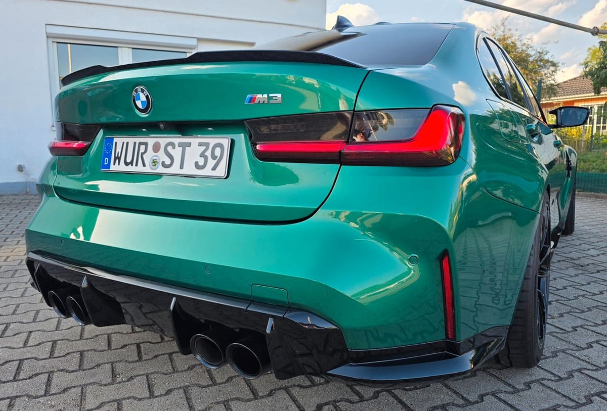 BMW M3 Limousine Schaltgetriebe Laserlicht Carbon foto 6