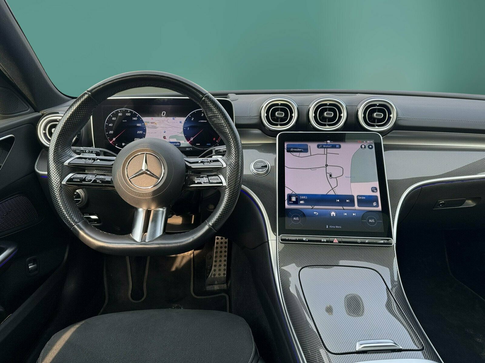 Mercedes-Benz C 300 d T AMG+NIGHT+AHK+DISTRONIC+PANO+360°+HUD foto 12