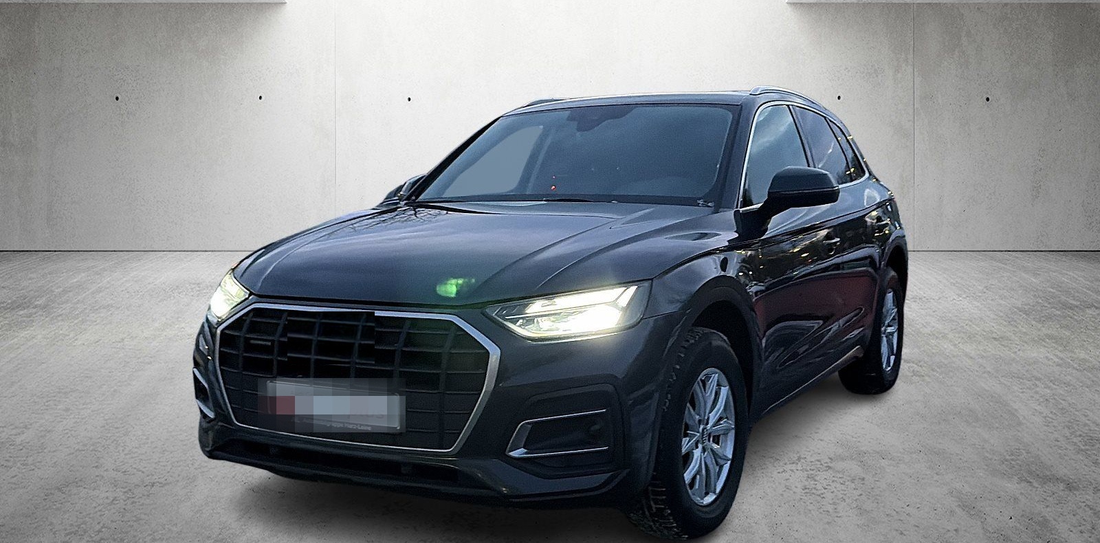 Audi Q5 40 TDI quattro Smartphone Interface Pano Rück foto 2