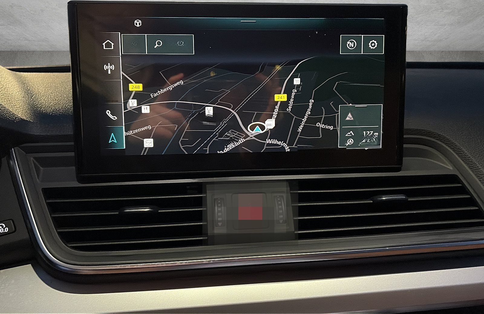 Audi Q5 40 TDI quattro Smartphone Interface Pano Rück foto 17