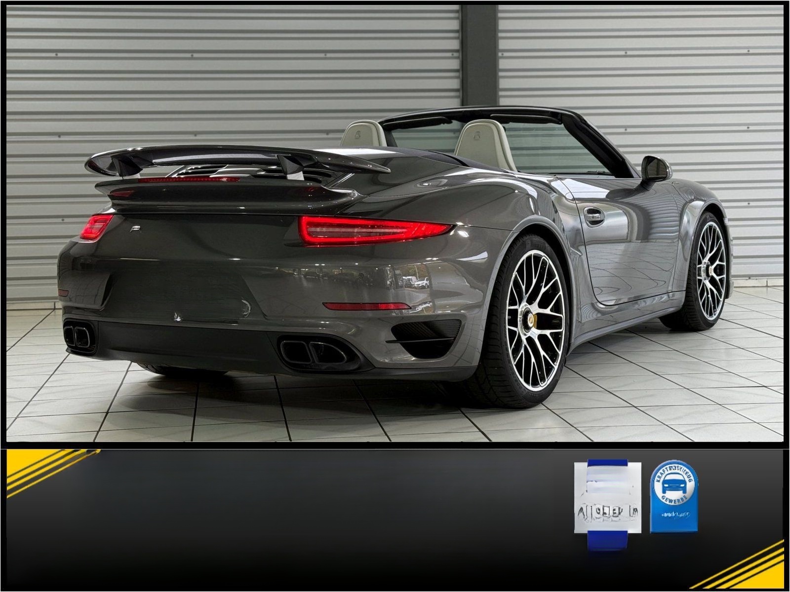 Porsche 991 - 911 Turbo S Cabriolet PDK PCM LED DAB foto 26