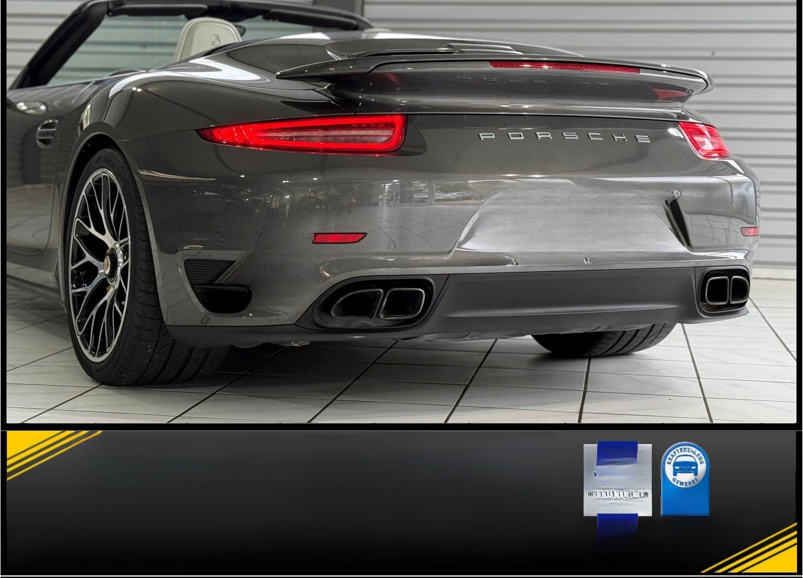 Porsche 991 - 911 Turbo S Cabriolet PDK PCM LED DAB foto 5