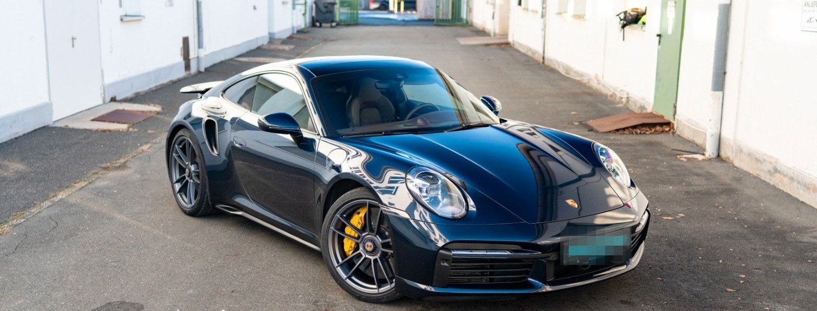 Porsche 911 Turbo S *NACHTBLAU / APPROVED / VOLL* foto 2