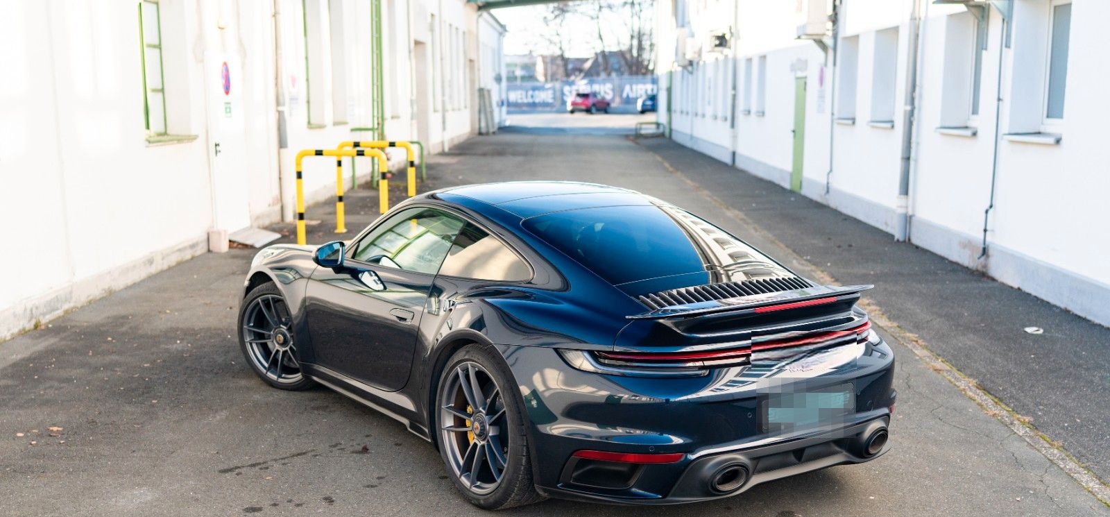 Porsche 911 Turbo S *NACHTBLAU / APPROVED / VOLL* foto 12