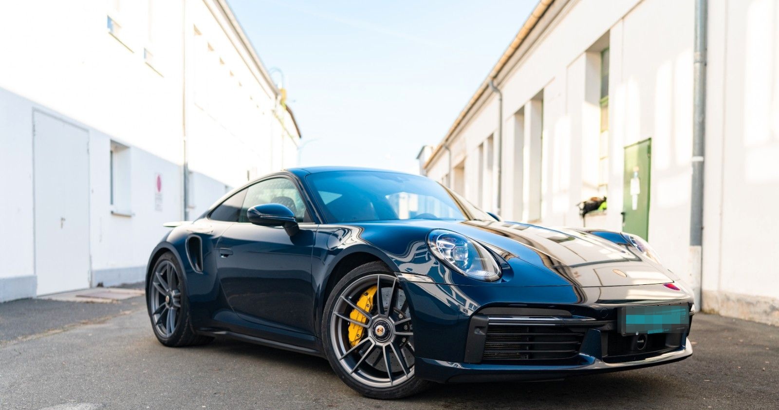 Porsche 911 Turbo S *NACHTBLAU / APPROVED / VOLL* foto 3