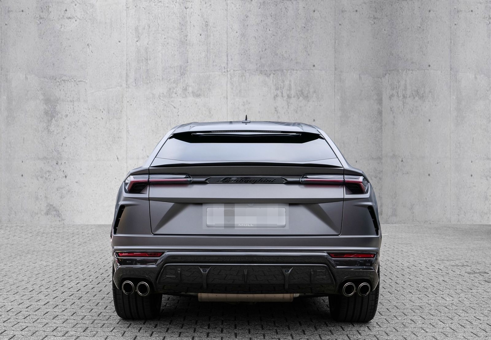 Lamborghini Urus Grigio Keres Matt, Full Exterior Carbon foto 4