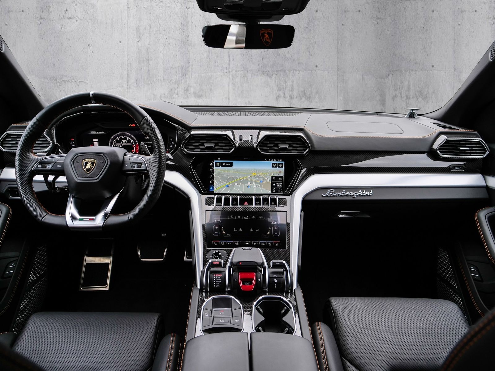 Lamborghini Urus Grigio Keres Matt, Full Exterior Carbon foto 7