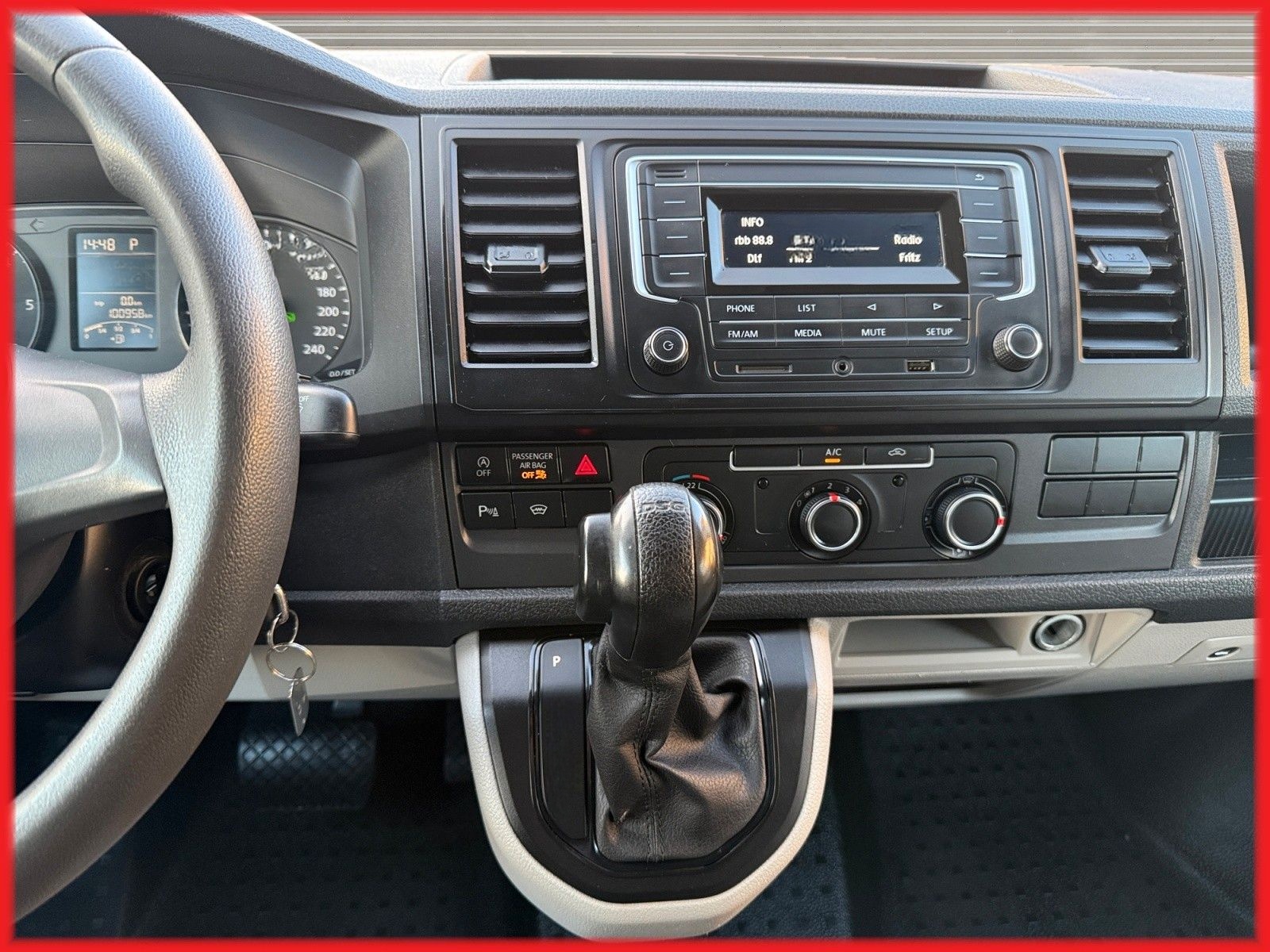 Volkswagen T6 Transporter Kasten EcoProfi DSG PDC lang foto 11