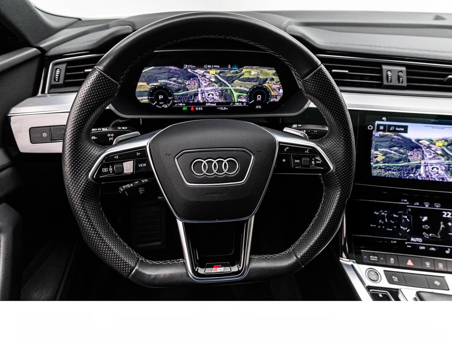 Audi E-TRON SPORTBACK 55 2x S LINE BLACK 21Z/PANO/HuD foto 24