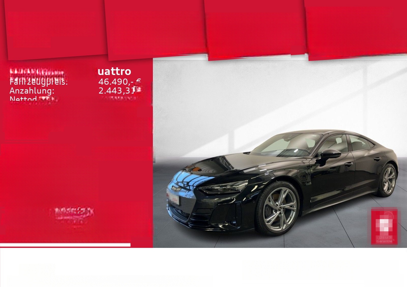 Audi e-tron GT quattro 350 kW Navi Kamera LED foto 2