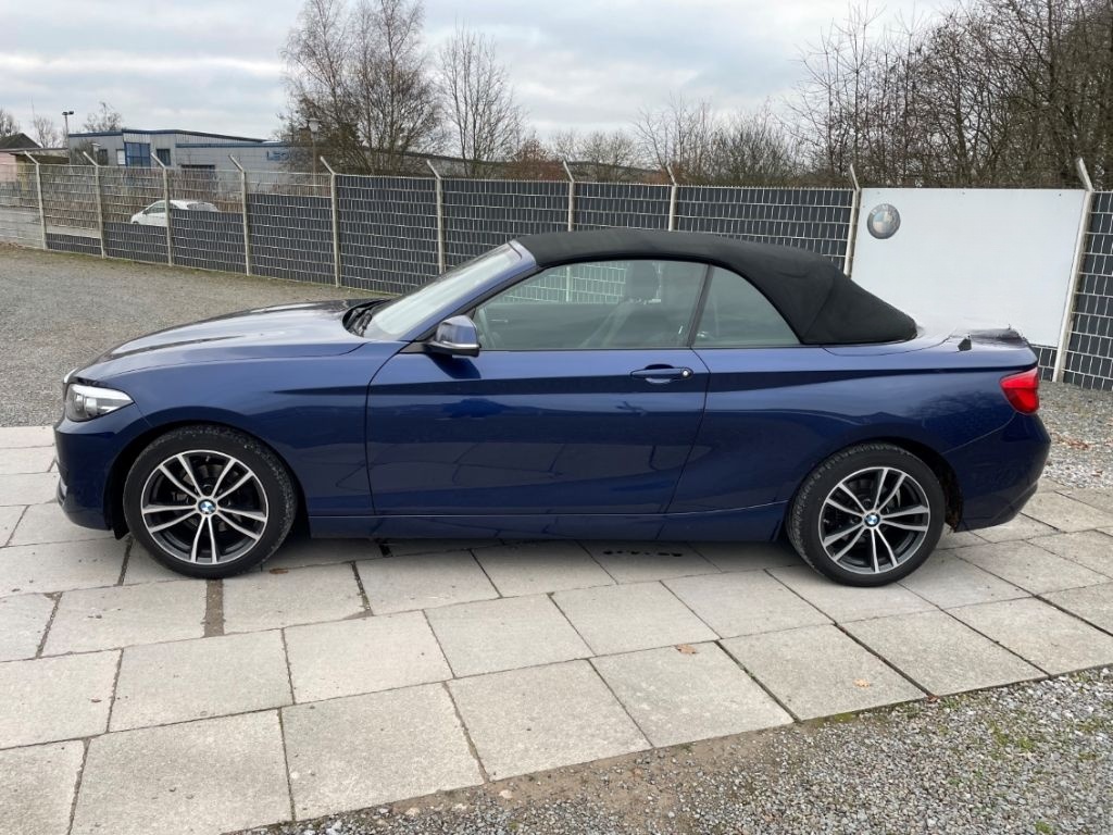 BMW 218 d Cabrio SportLine Navi LED Ambientelicht SH foto 5