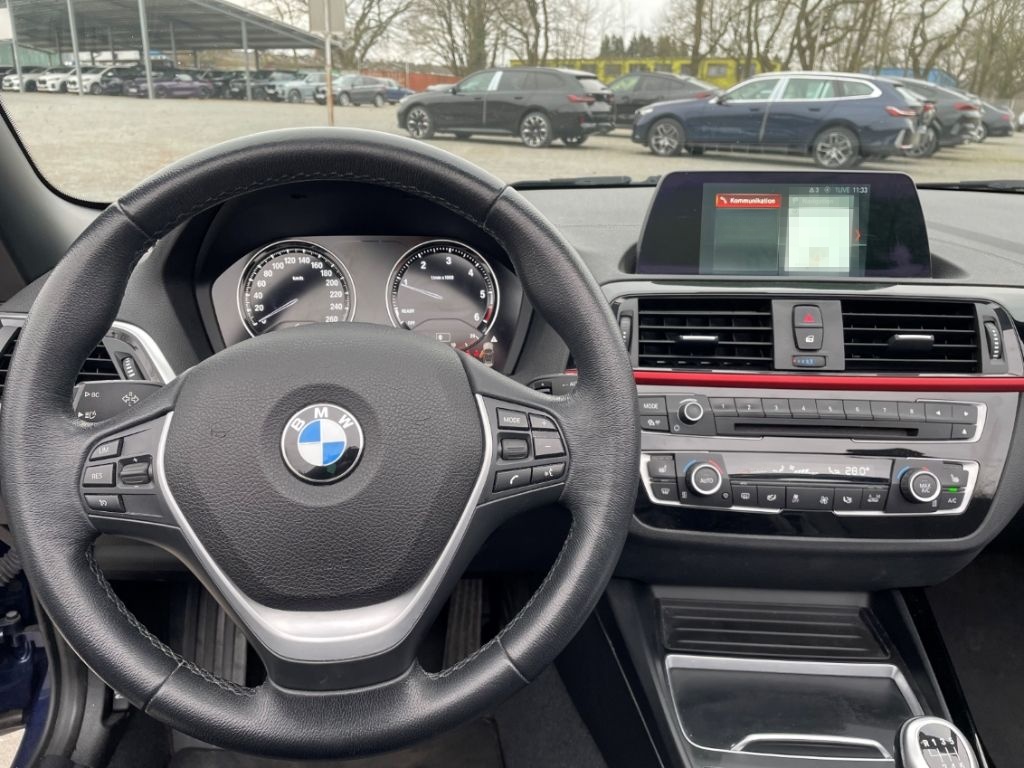 BMW 218 d Cabrio SportLine Navi LED Ambientelicht SH foto 10